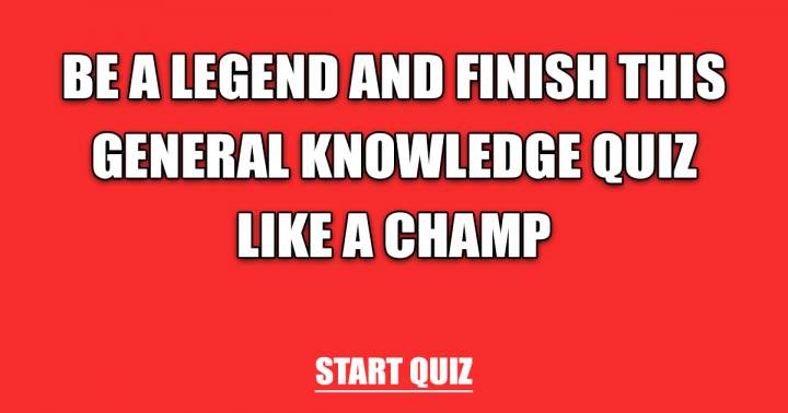 General Knowledge Quiz