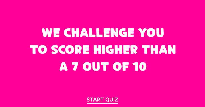 Challenging Trivia Quiz