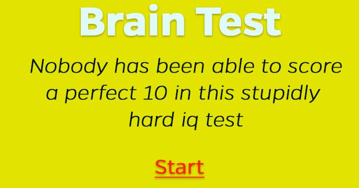 Brain Test