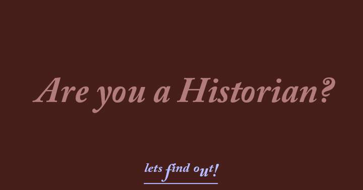 Banner for Are you a historian?