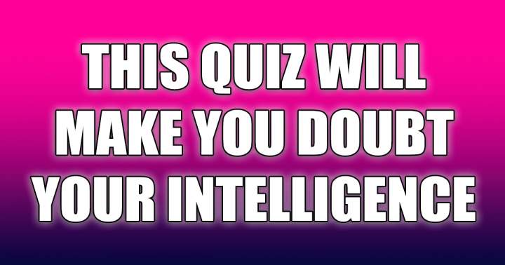 Challenging Knowledge Quiz