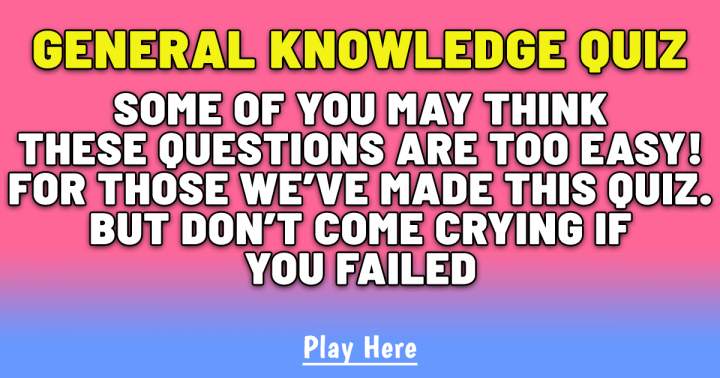 Unbeatable Knowledge Quiz