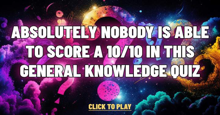Banner for 10 General Knowledge Questions