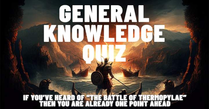 Banner for General Knowledge Quiz