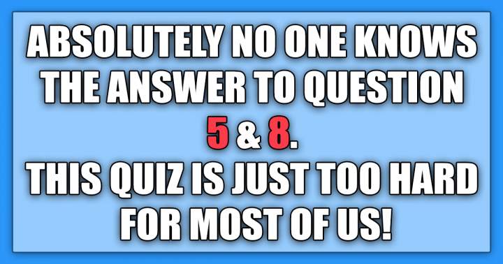 General Knowledge Quiz