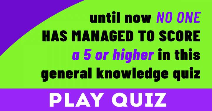 Mixed Trivia Quiz