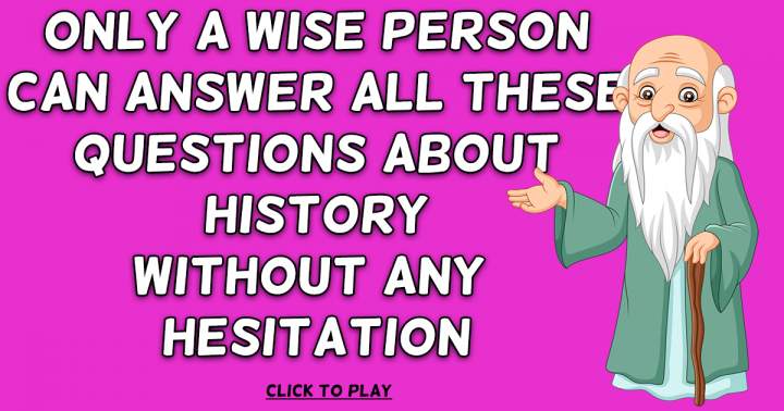 Quiz on History.