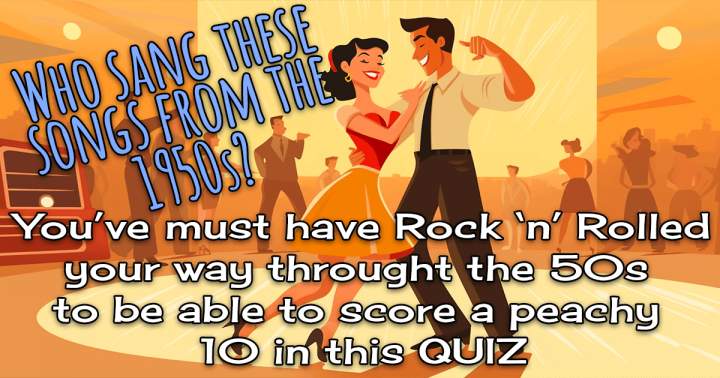 Who Sang These 50s Songs?