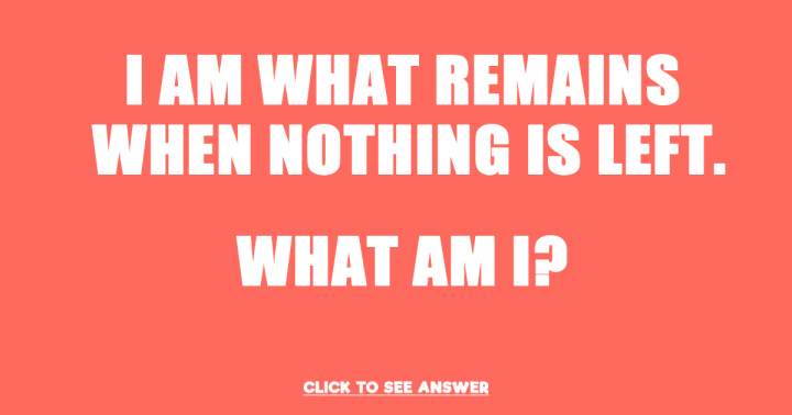 Are you familiar with the solution to this riddle?