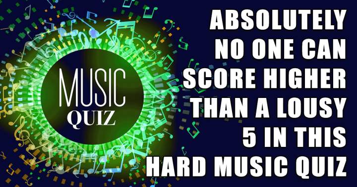 Challenging Music Quiz