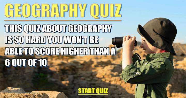 The quiz on geography.