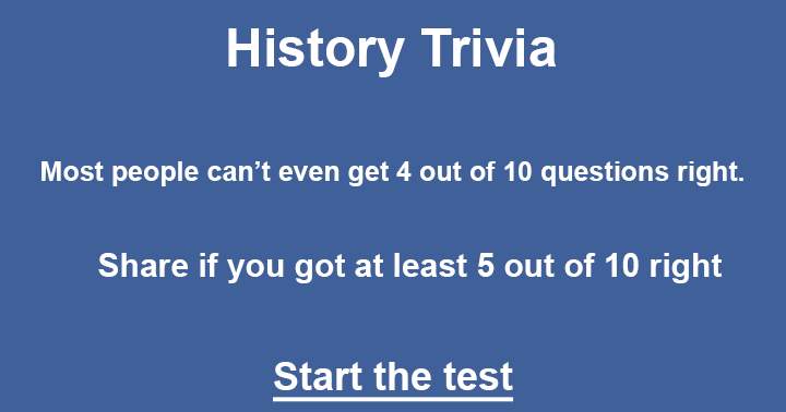 Banner for 10 hard questions about History