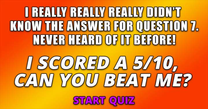 Quiz with a Blend of Trivia