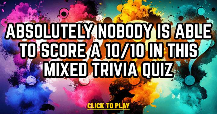 'Assortment of 10 Trivia Questions'