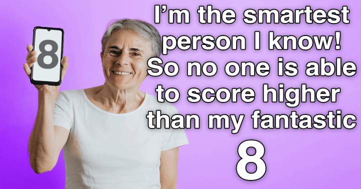 Is there anyone who can exceed her score?