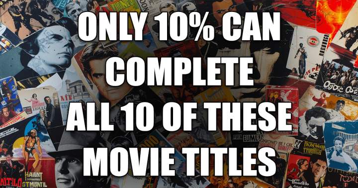 Quiz on Movie Titles