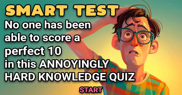 Banner for A Knowledge Quiz That is Frustratingly Difficult