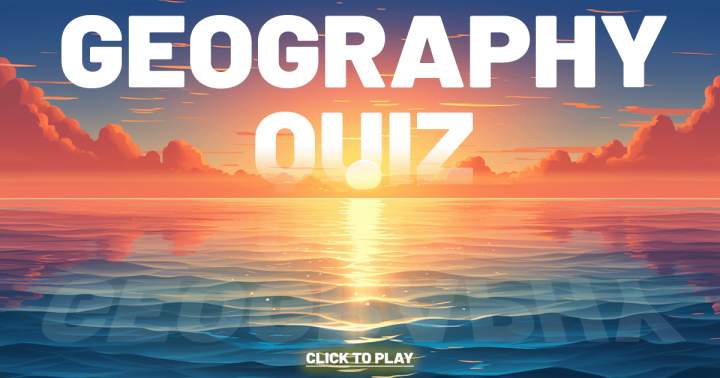 Geography Quiz