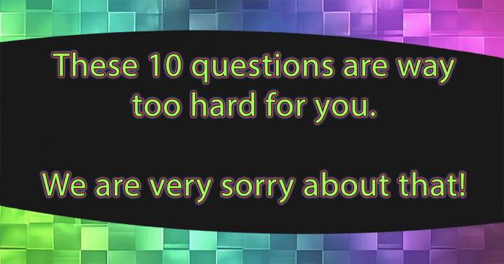 Banner for Challenging Knowledge Quiz