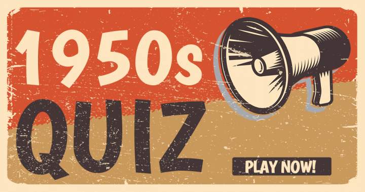 Quiz from the 1950s