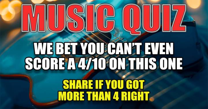 Challenging Music Quiz