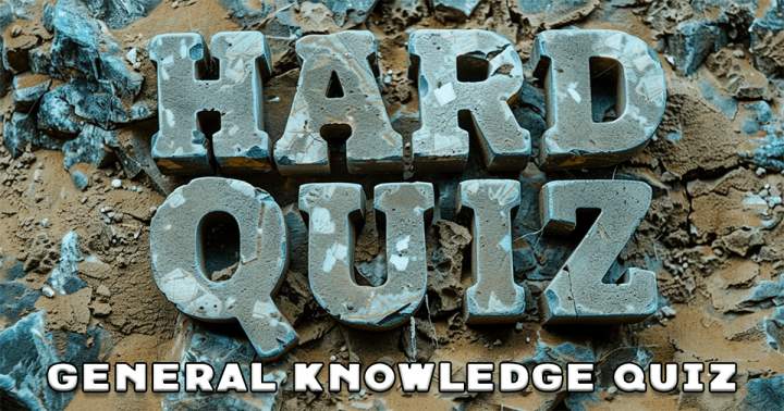 Challenging Knowledge Quiz