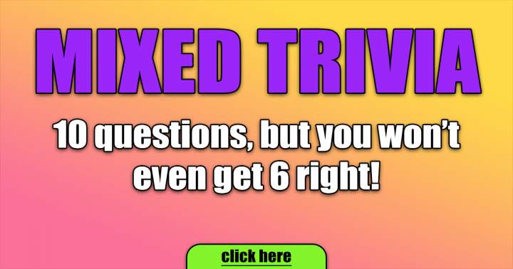 Banner for Quiz of Interesting Trivia