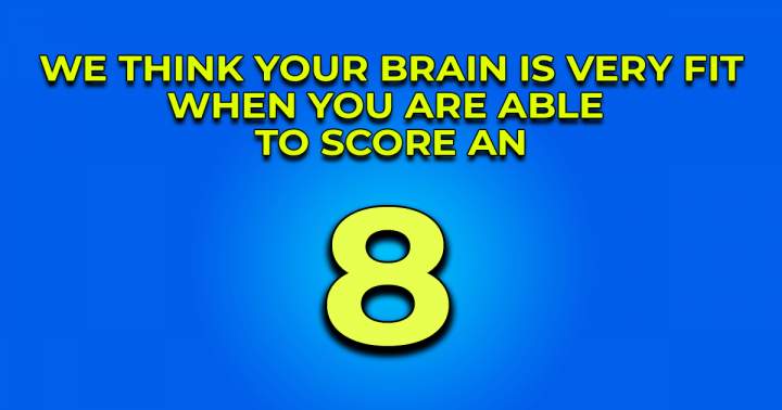 What is the fitness level of your brain?