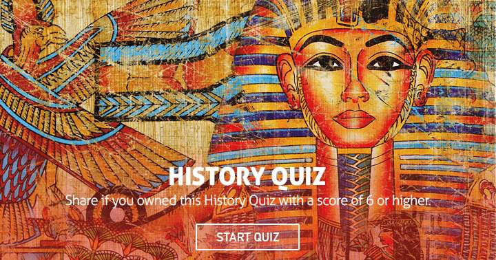 Banner for Try to score a 6 or higher in this History Quiz.