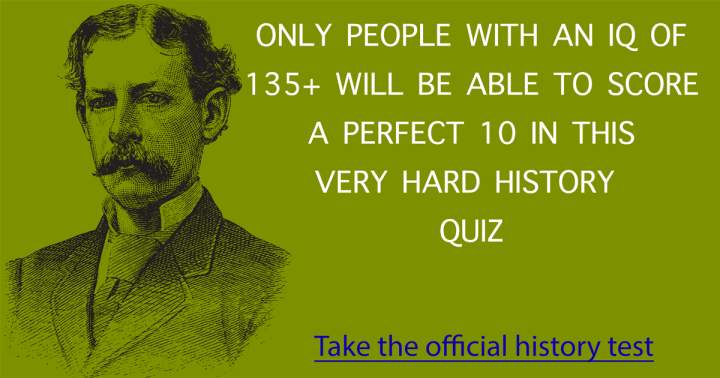 Historical Trivia Test