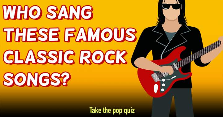 Banner for Are you able to recognize the artists behind these famous classic rock tracks?