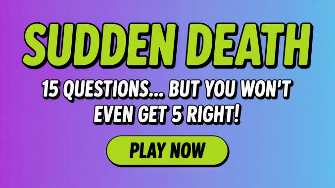 Banner for 15 Sudden Death Questions