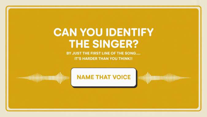 Banner for Can you identify the singer?