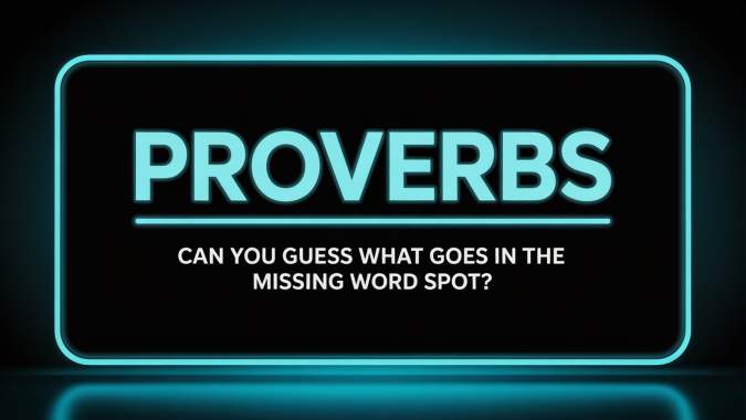 Banner for Proverbs Trivia Quiz