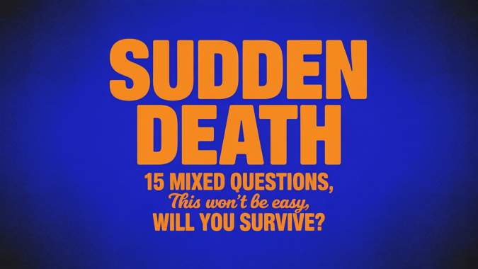 Banner for Sudden Death Quiz