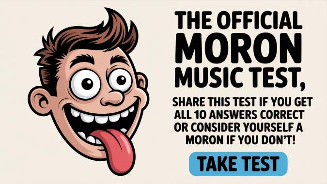 Banner for The Official Moron Test