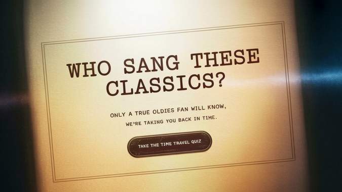 Banner for Who sang these songs?