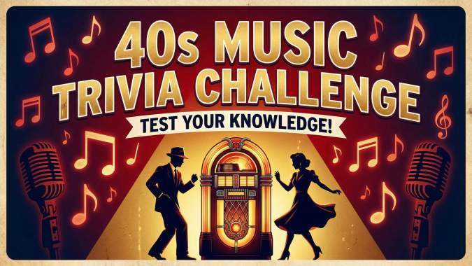 Banner for Can You Name the Singers of the 40s? Test Your Music Knowledge Now!