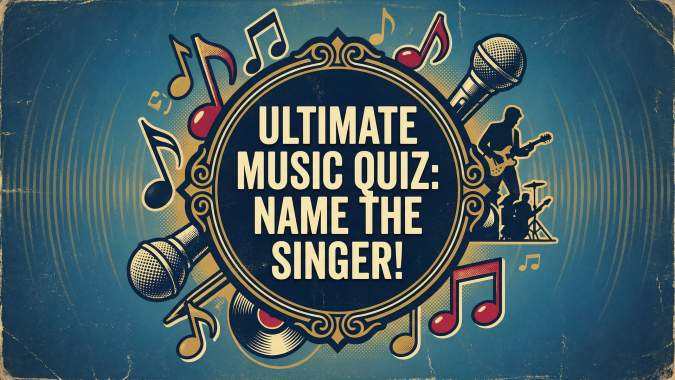 Banner for Can You Guess Who Sang This Song? Test Your Music Knowledge Now!
