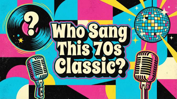 Banner for Can You Guess Who Sang These 70s Hits? 