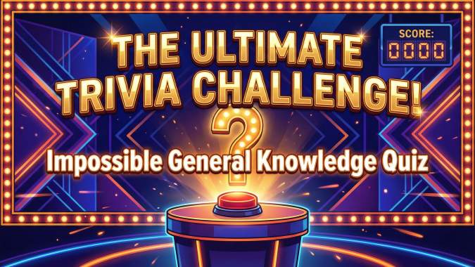Banner for Can You Beat This Impossible General Trivia Quiz?