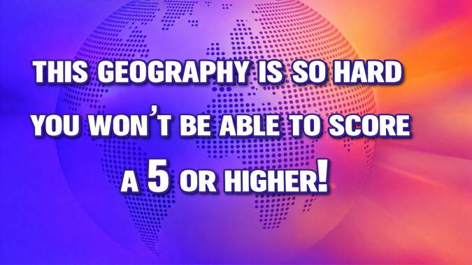 Banner for Extremely Challenging Geography Quiz