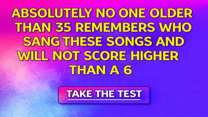 Banner for Can you score higher than a 5 in this Who Sang These Songs Quiz??