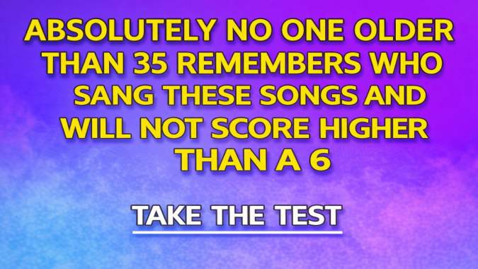 Banner for Who sang these songs from the 80's?