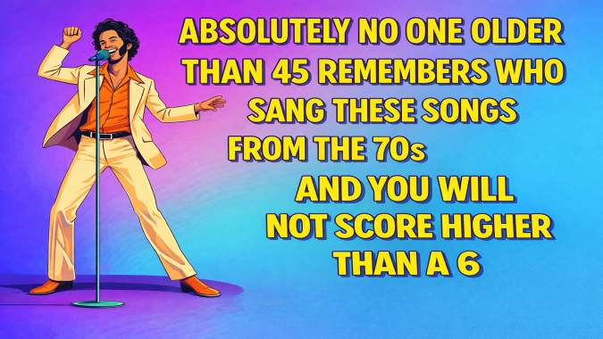 Banner for Who sang these songs from the 70's?