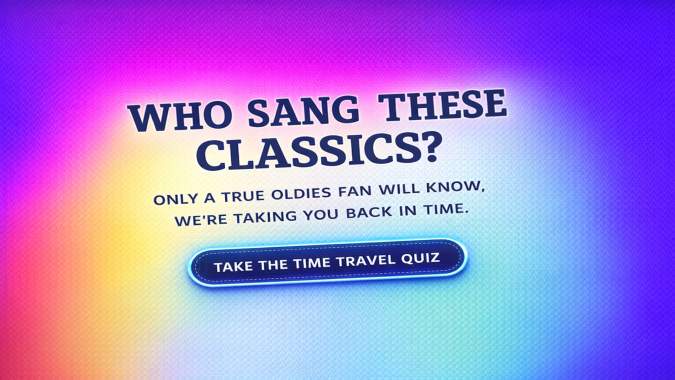 Banner for Who Sang These Classics?