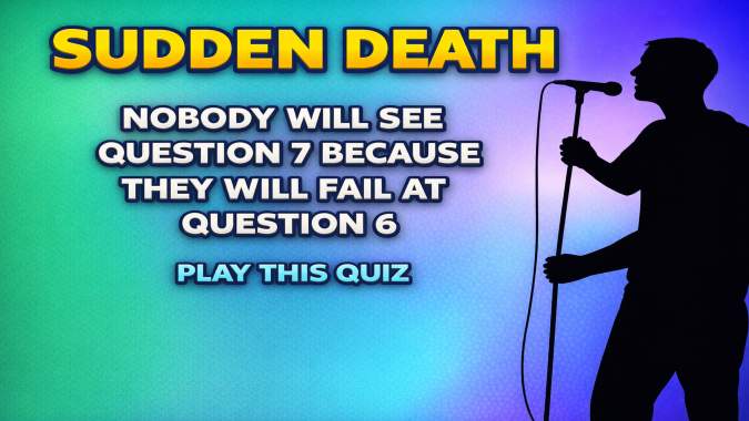 Banner for Who Sang These Songs? - Sudden Death Style