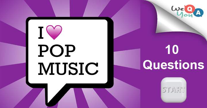 Banner for 10 random pop music questions!