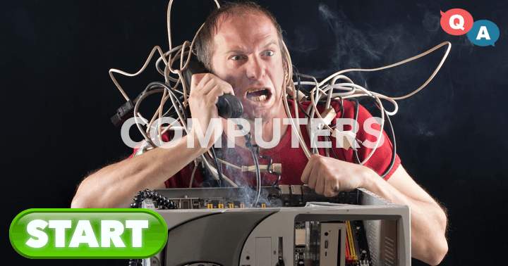 Banner for 10 very hard questions about computers, level:  NERD