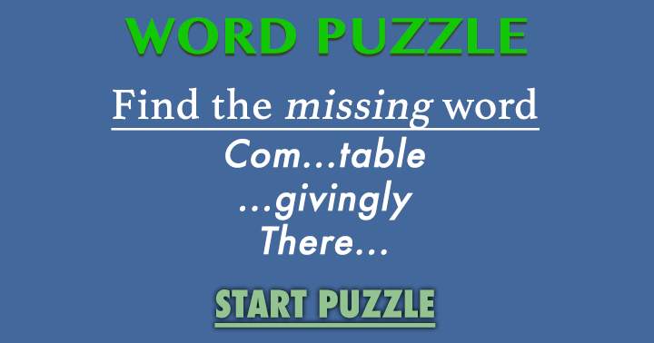 Banner for Word Puzzel